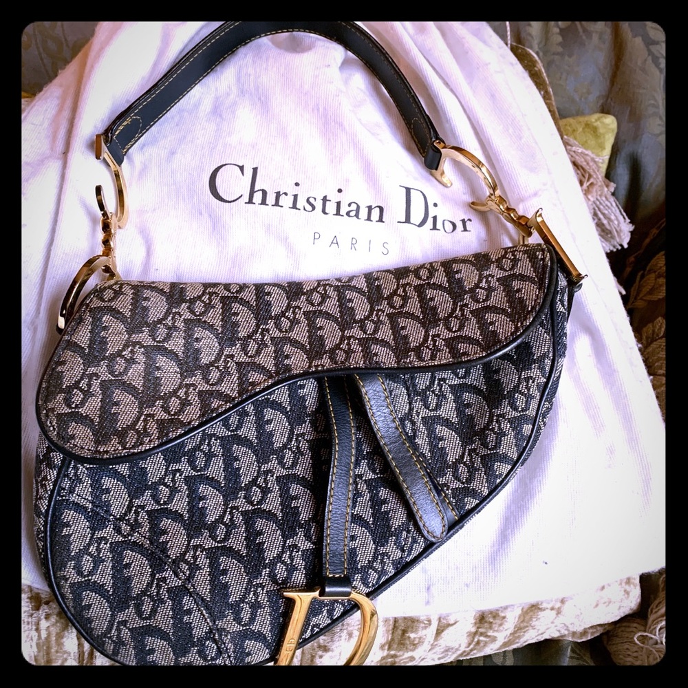 Christian Dior saddle bag